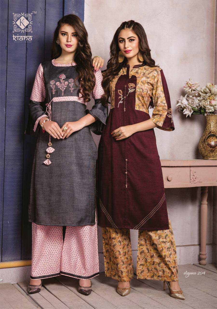 Elegance Vol-2 Kiana Rayon Embroidery Indian Kurti Elegance Vol-2 Kiana Rayon Embroidery Indian Kurti